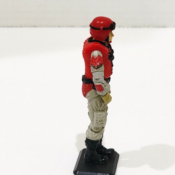 GI Joe Crazy Legs (V1) Action Figure Hasbro ARAH Gun and Backpack Vintage 1987 - Picture 5 of 13